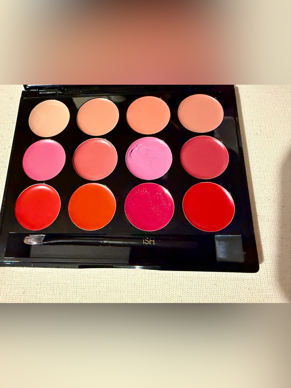 New ISH Cream Lip Palette — Pink, Red & Orange Shades